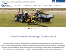 Tablet Screenshot of huisman-gmbh.de